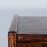 Bibliothèque en palissandre du milieu du siècle