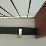 Portemanteau mural vintage bois et métal