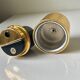 Briquet de table Unitron en métal doré vintage KOEI Japon