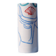Taureau blanc - vase en céramique