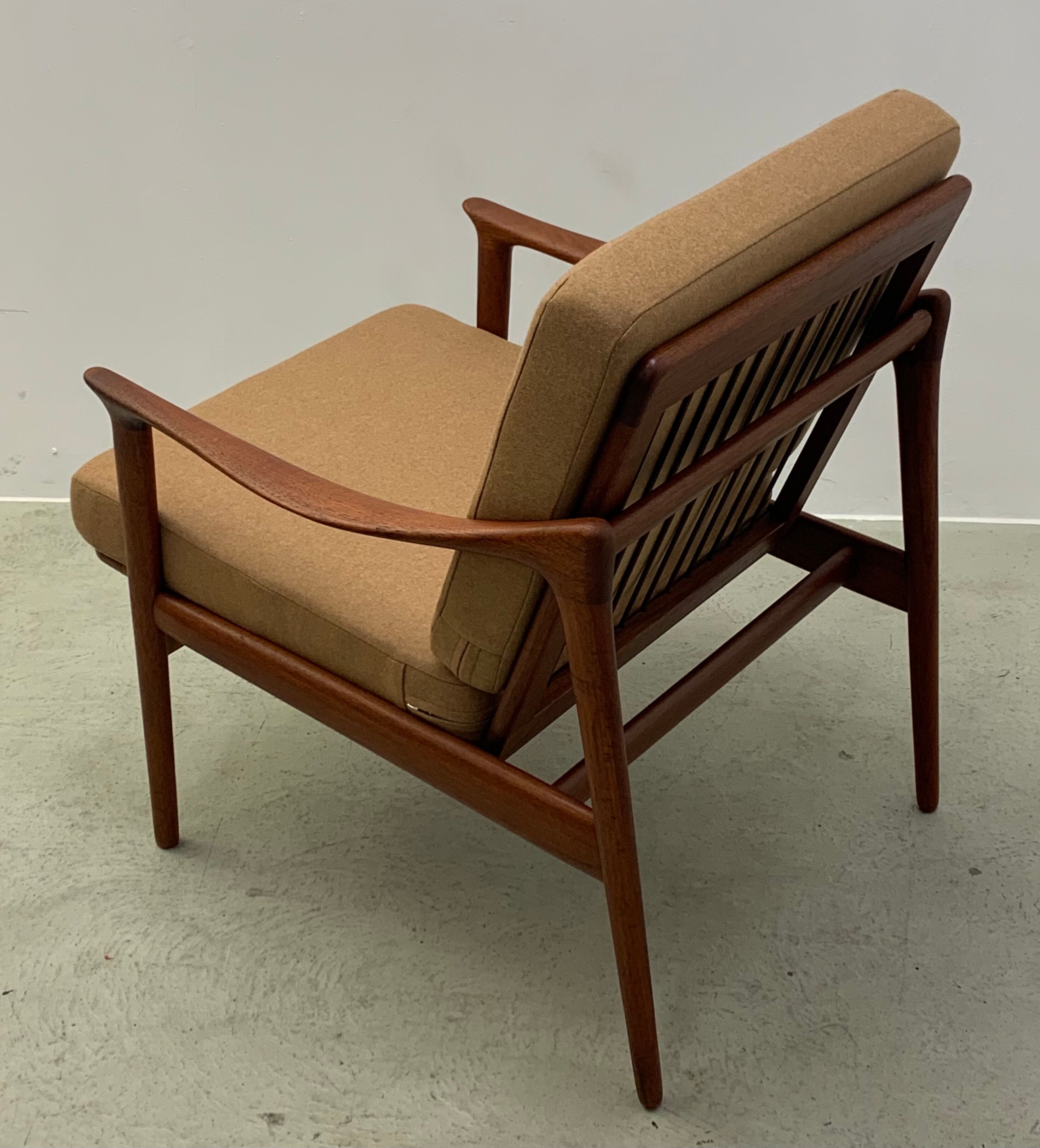 Teak Easy Chair by Fredrik A. Kayser  for Vatne Mobler 60s
