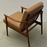 Teak Easy Chair by Fredrik A. Kayser  for Vatne Mobler 60s