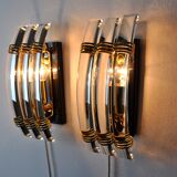 Pair of sconces, Italy, 1970