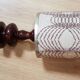 Vintage lamp shade wool