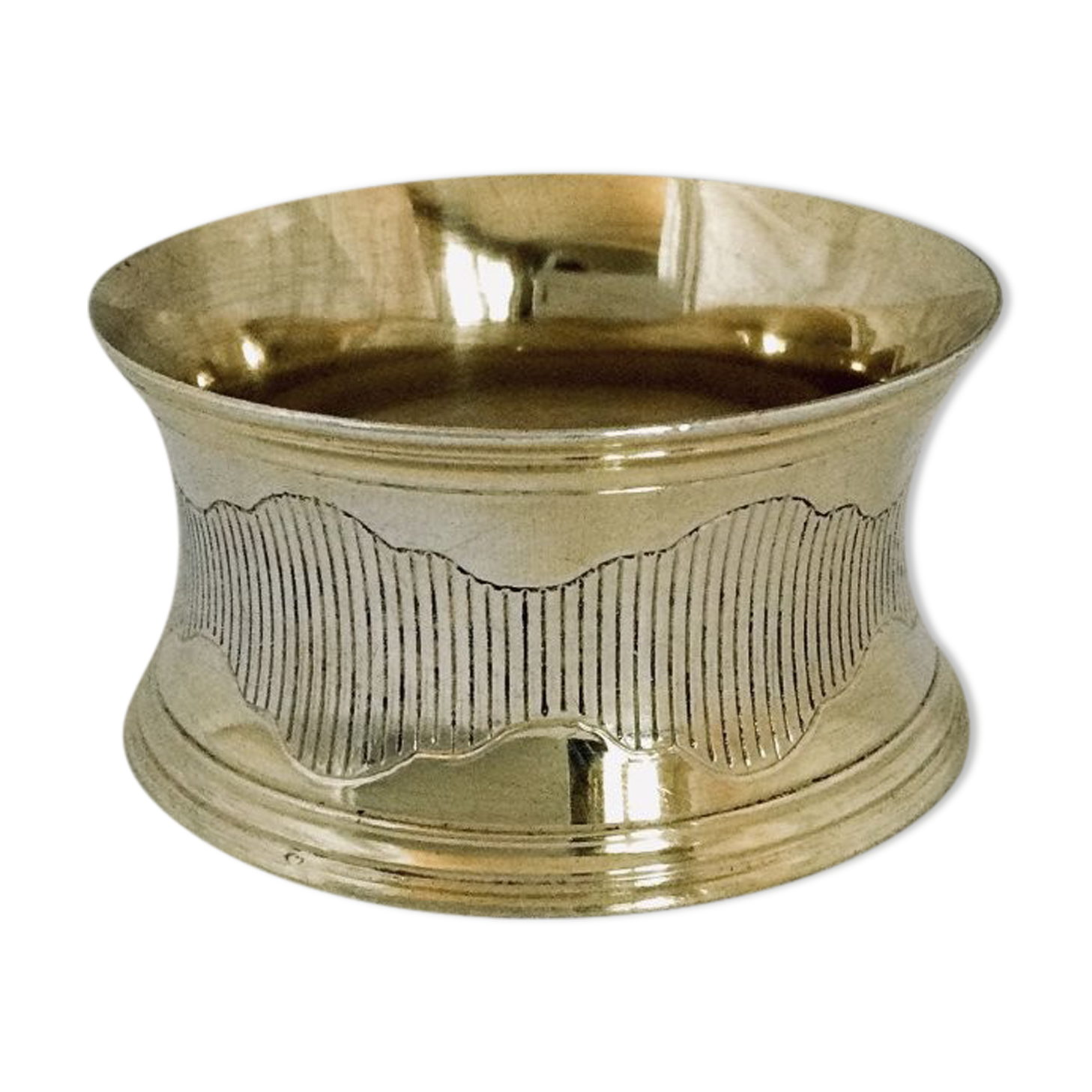 Vermeil towel round christofle cardeilhac