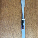 6 silver metal knives