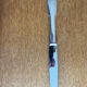 6 silver metal knives