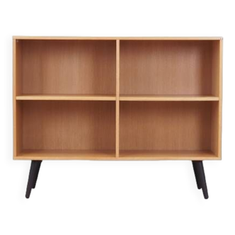 Ash bookcase, Danish design, 1970s, production: System B8