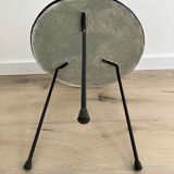 Metal tripod coffee table