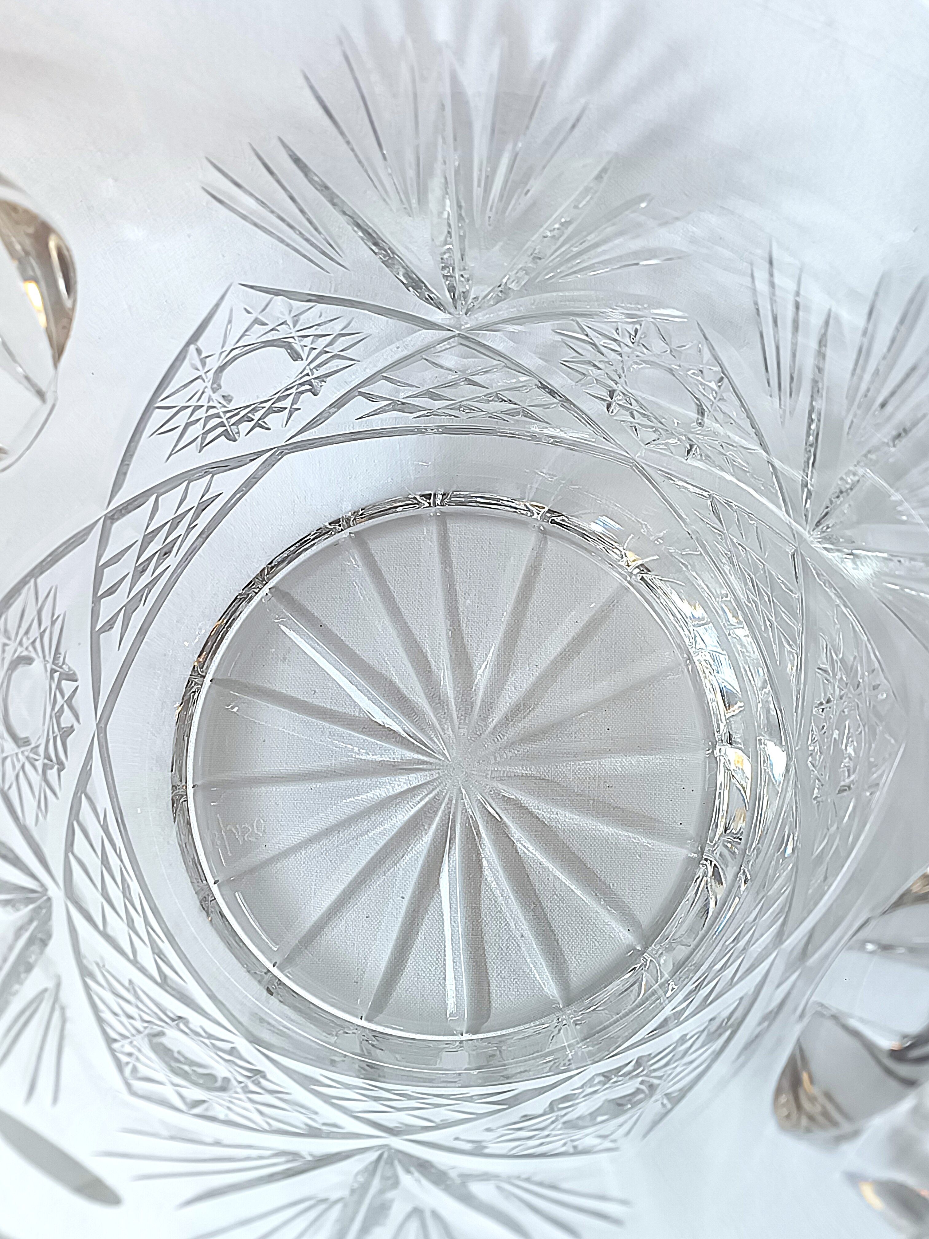 Crystal ice champagne bucket hand size Valery Klein Bertrichamps / Bacc