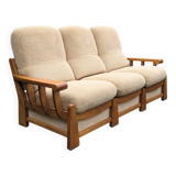 Canapé convertible Maison Regain en orme massif