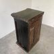 Commode XIXème pin noirci sculpté