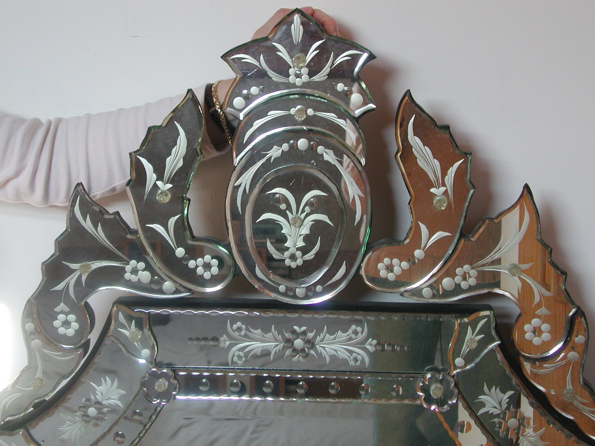 Ancient Venetian mirror