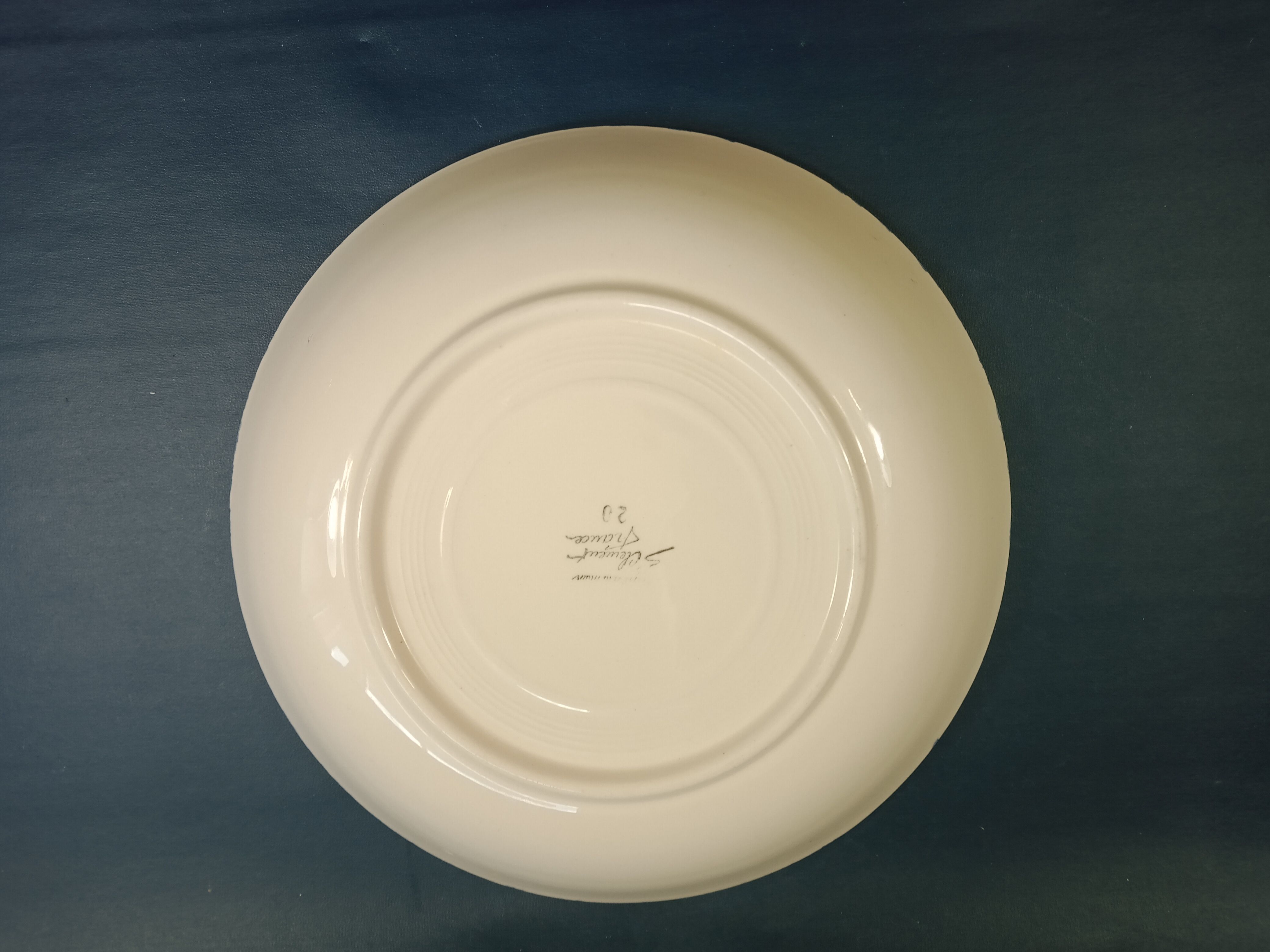 Pair of ceramic plates from Saint Clement