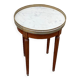 Table basse bouillotte de style Louis XVI