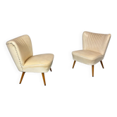 Chaises de salon de cocktail vintage d'Artifort, années 1950, ensemble de 2