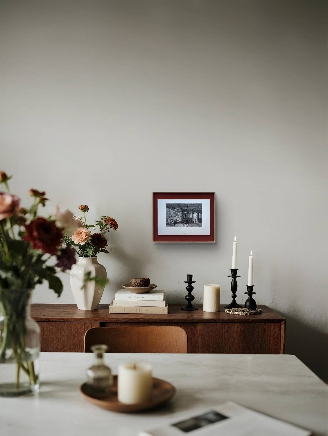 Camposanto, Pisa, old engraving, printed in 1841.