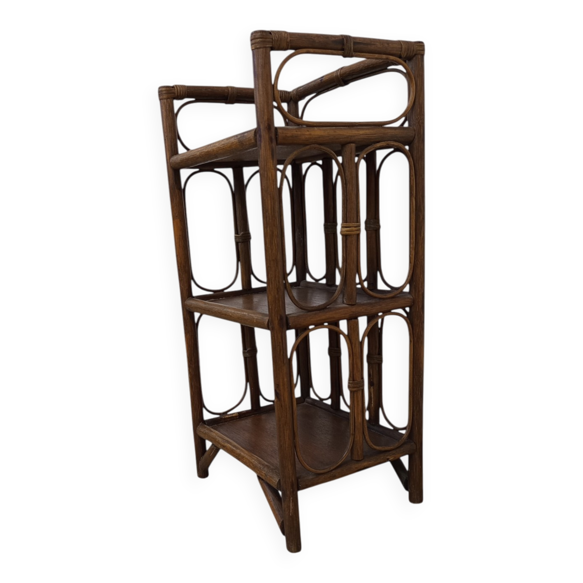Rattan shelf, occasional.
