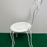 Garden furniture wrought iron folding year 50-60