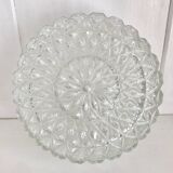 Round molded glass ceiling light ⌀ 24 cm