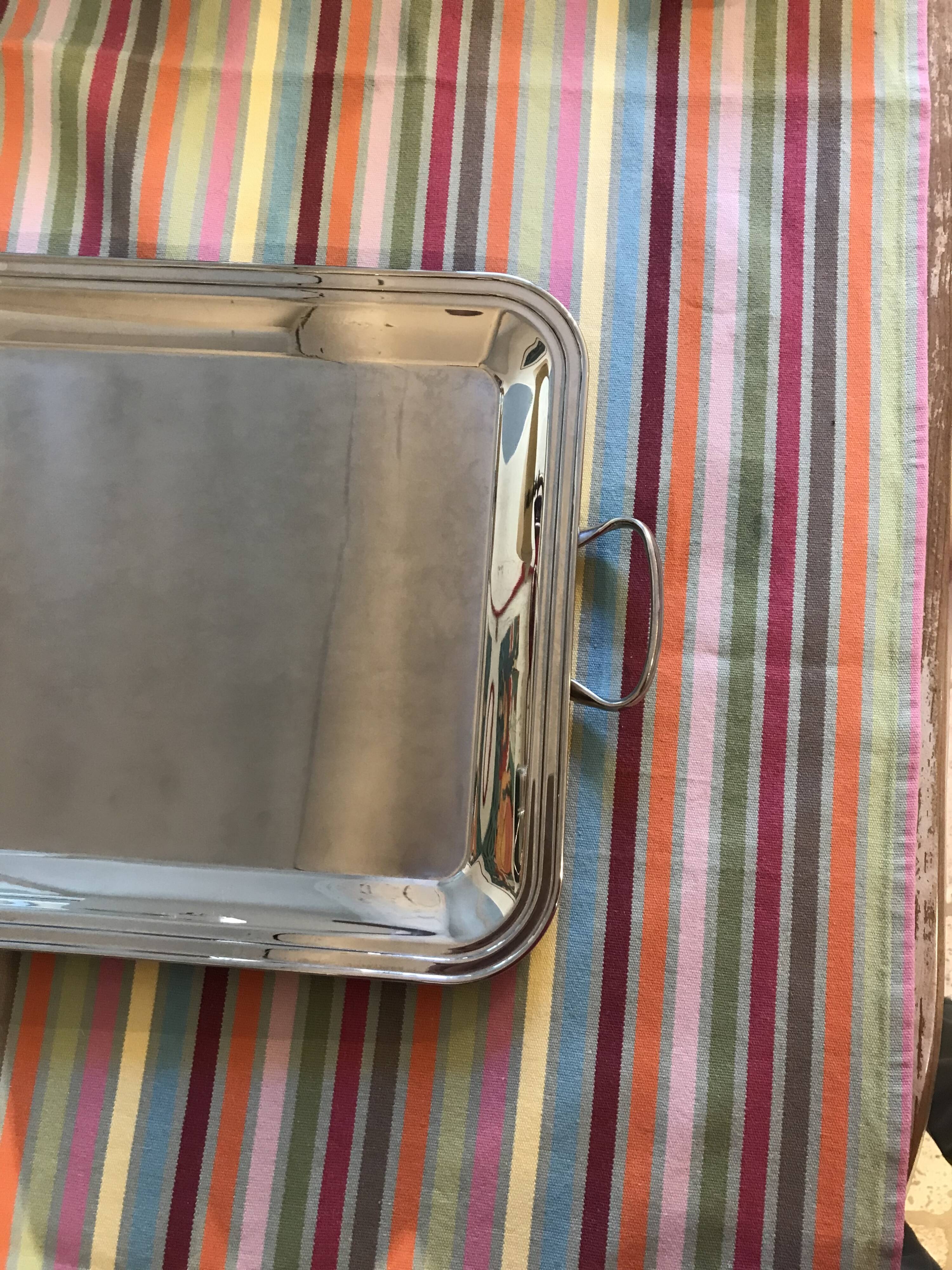 Guy Degrenne tray early 2000s.