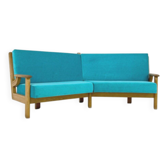 Canapé Curved Guillerme et Chambron pour Vos Maison, 1960s