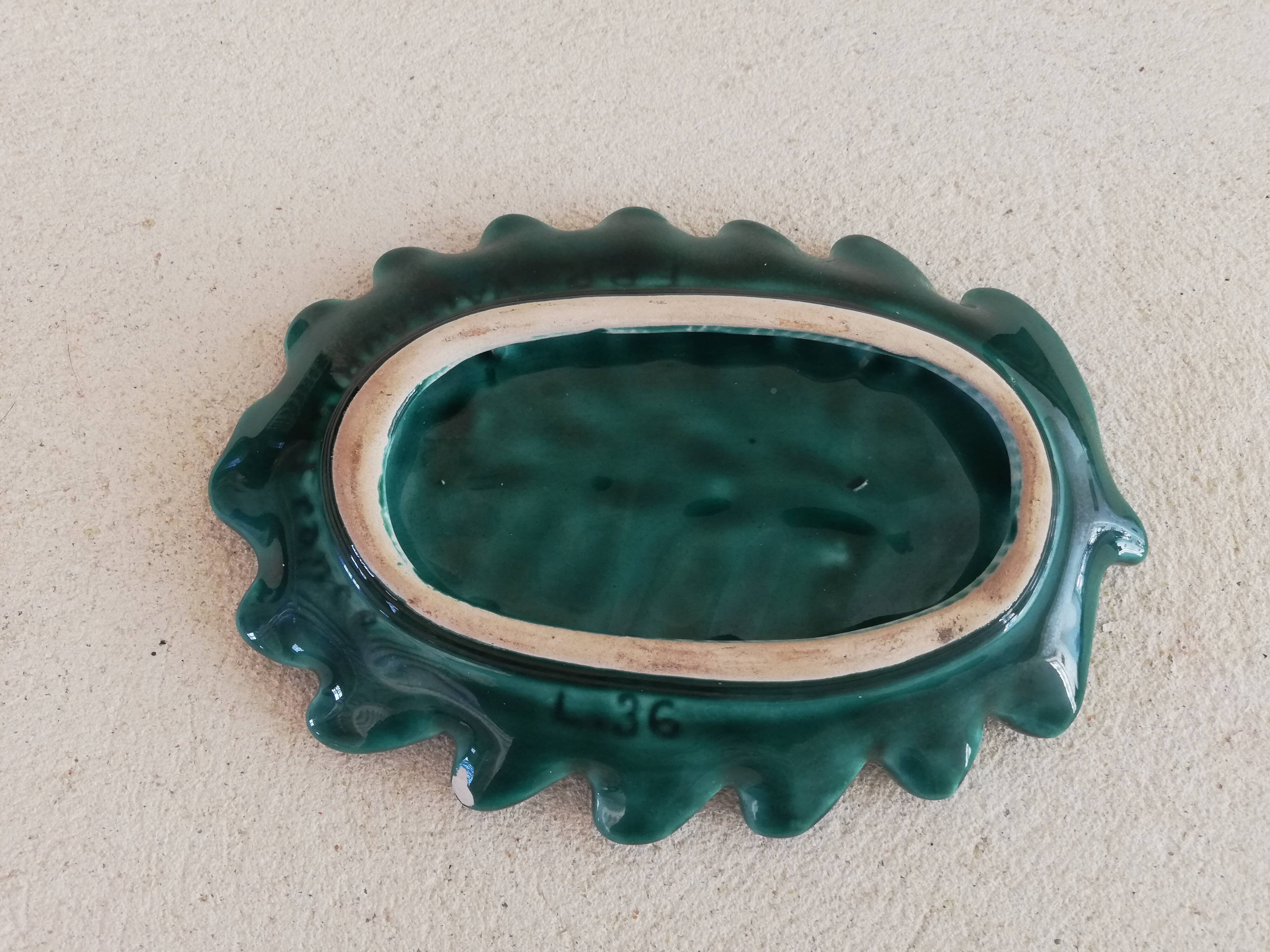 Vintage ceramic pocket empty from Vallauris
