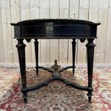 Bureau - Consile d'entrée époque Napoléon III en bois noirci