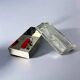 Gabriella Crespi style ice effect lucite vanity box, Italy, 1970s