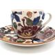 Gien peony coffee cup