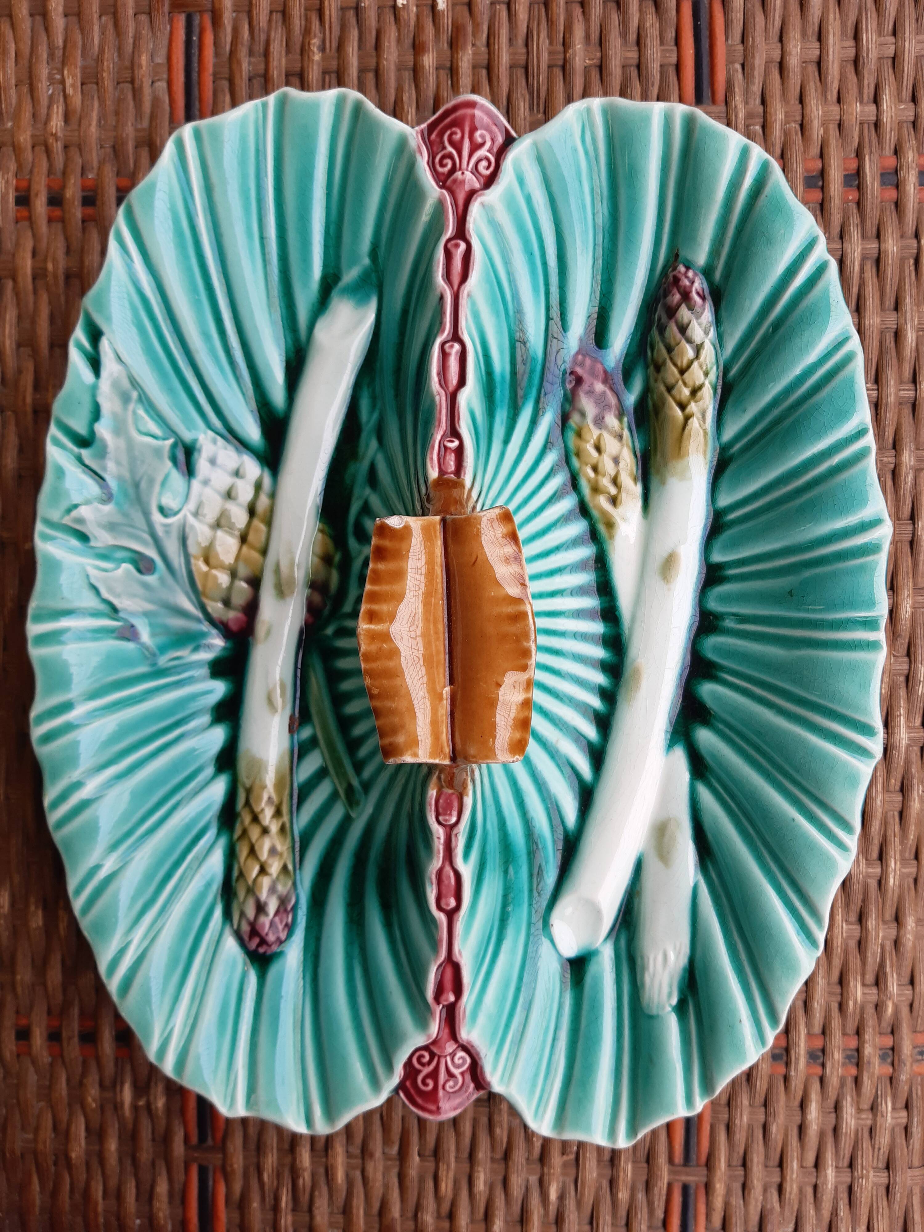 Plat asperges barbotine