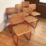 Set of 6 style dining chairs