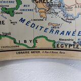 Old school vintage Europe 1960 map