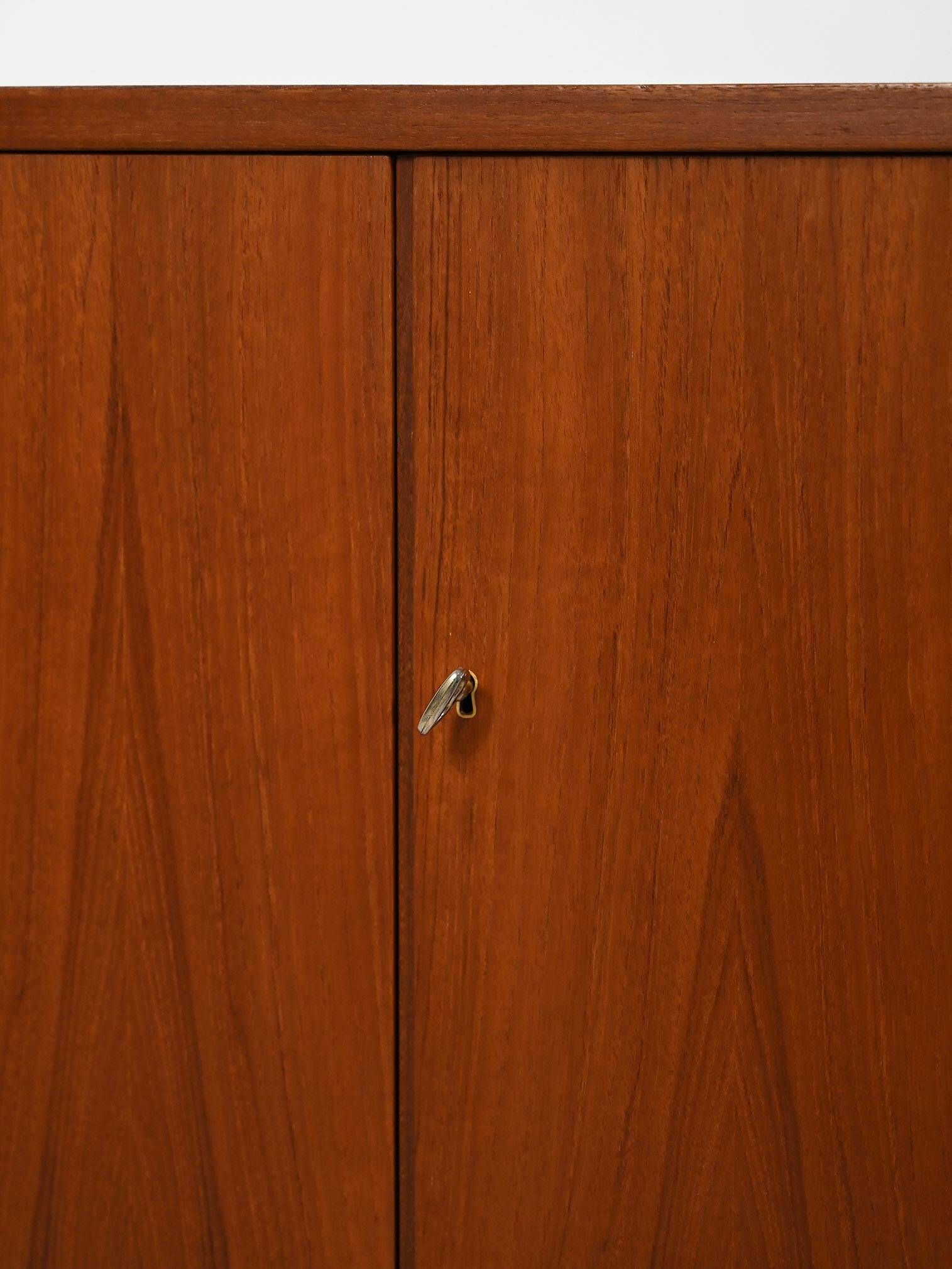 Early-1960s Scandinavian teak sideboard with drawers