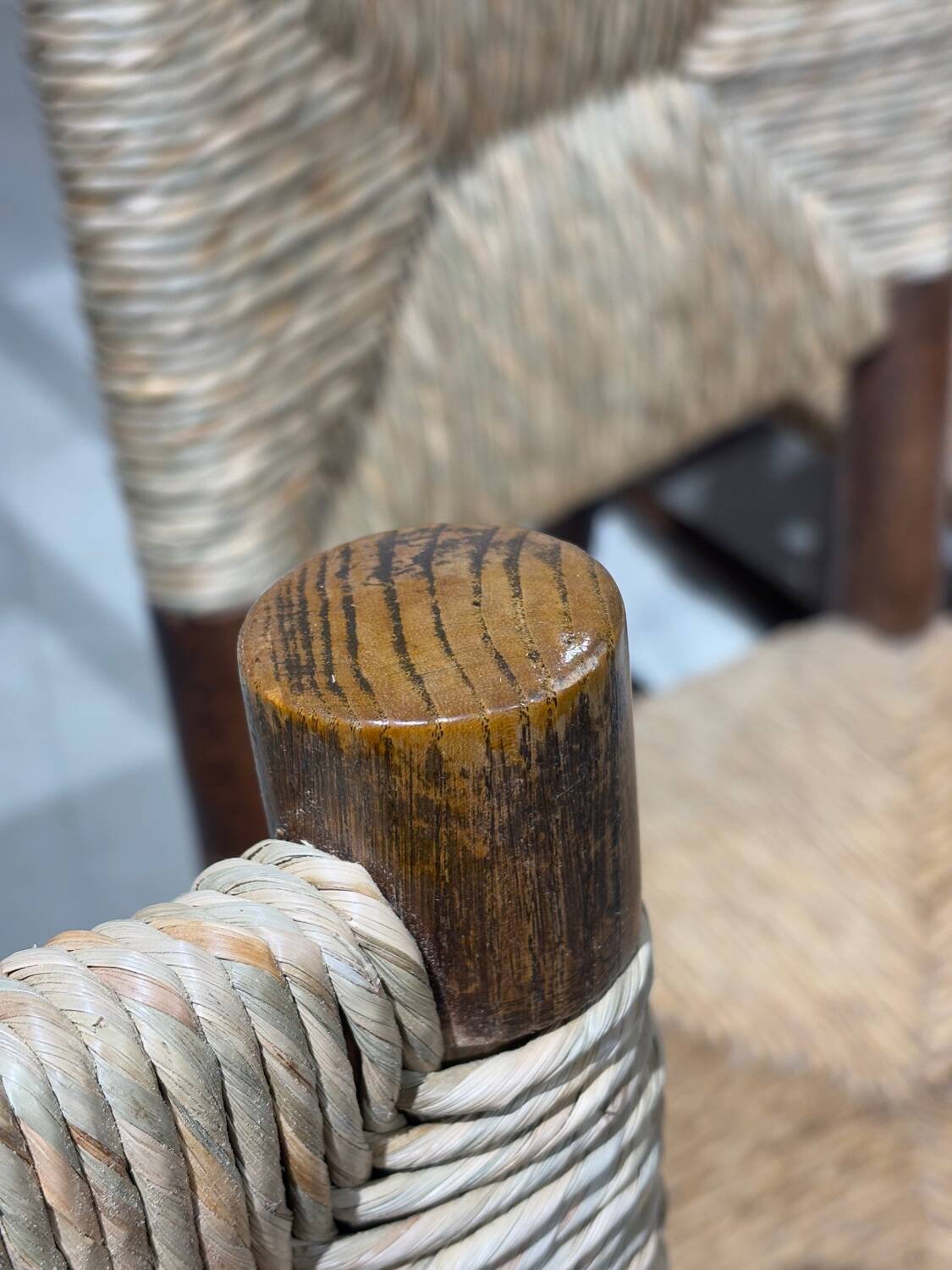 Set of 6 Bauche chairs by Charlotte Perriand