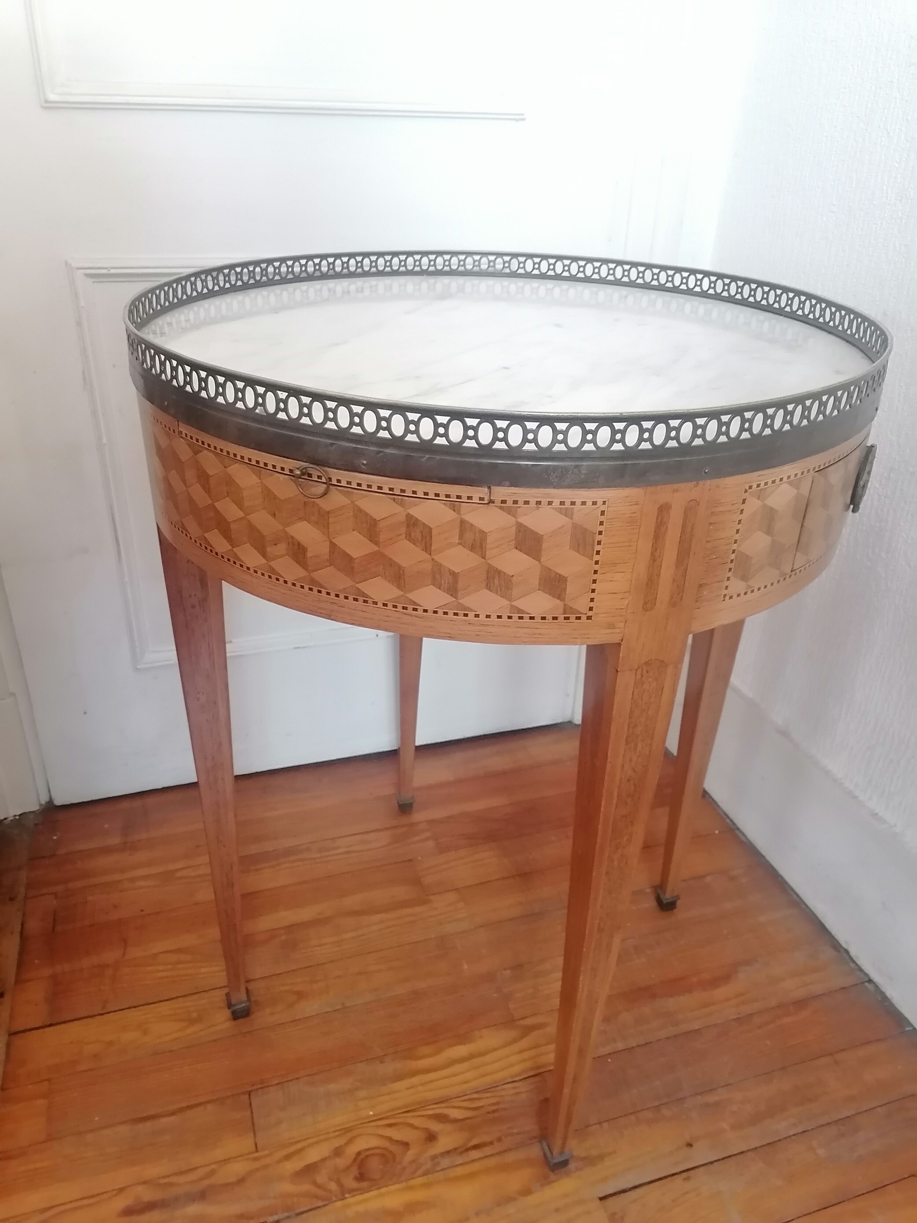 Table bouillote Louis XVI