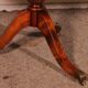 English tripod dining table in solid mahogany - 19th century