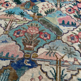 Vintage decorative carpet Mahal 129x79cm