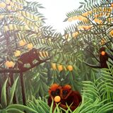 Painting "Monkeys in the jungle"