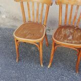 Set of 5 bistro chairs