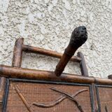 Antique bamboo coat rack / cloakroom (1920s era)