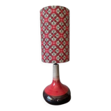 Vintage-style tulip floor lamp