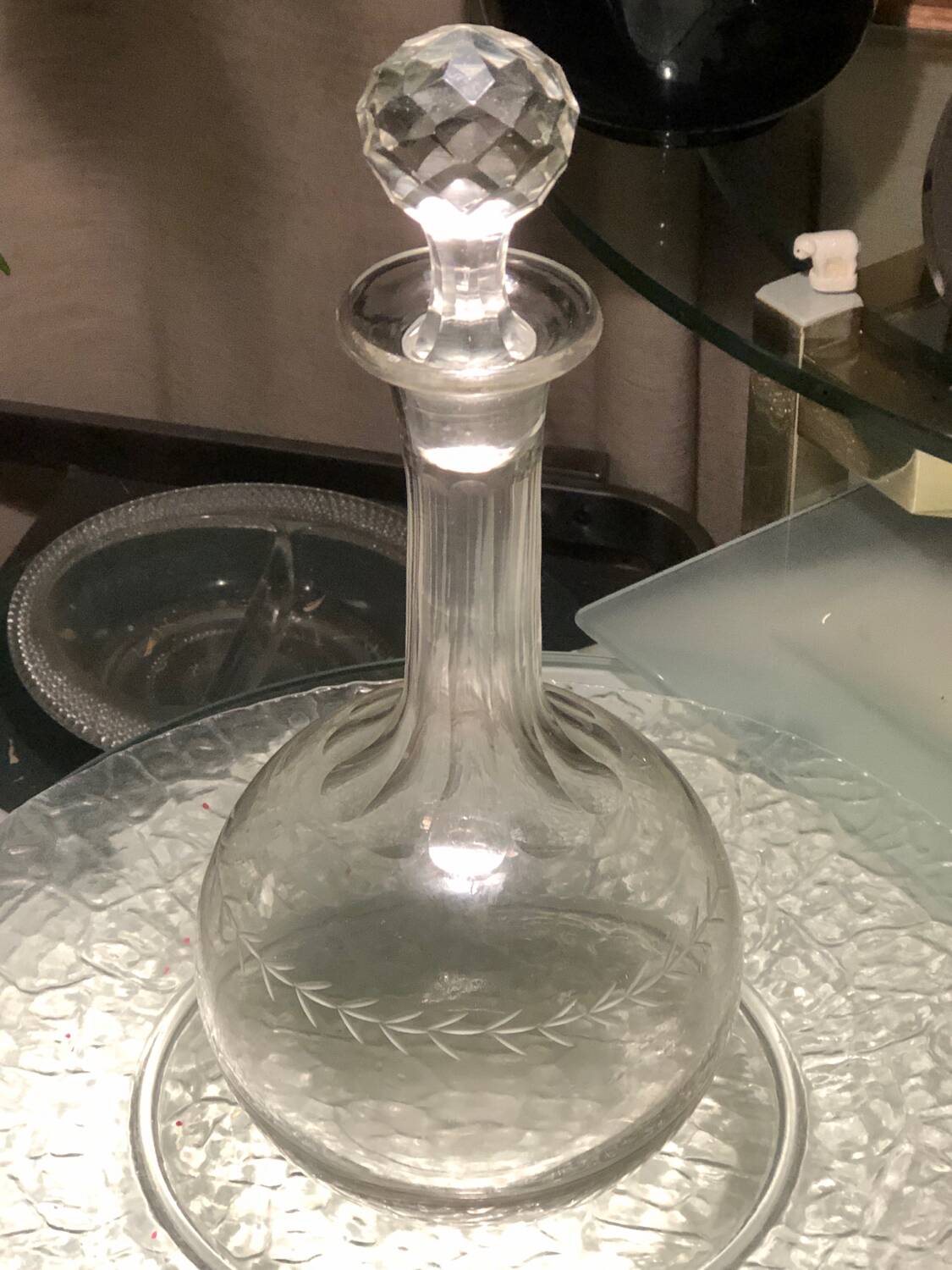 Napoleon III wine carafe
