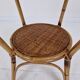Italian Wicker and Rattan Coffee Table, 1970s