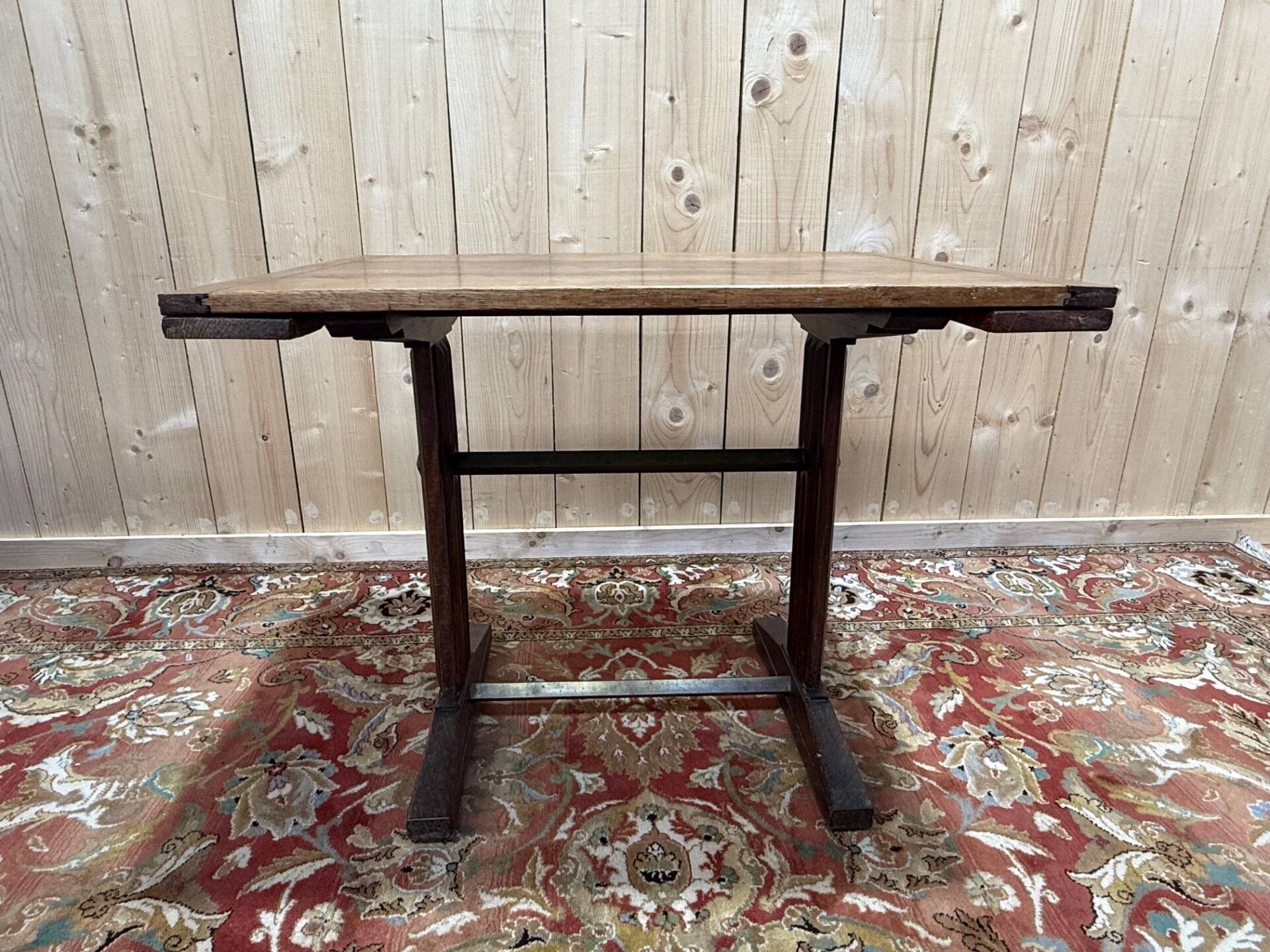 Art Deco period oak bistro table
