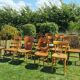 Lot de 20 chaises bistrot dépareillées
