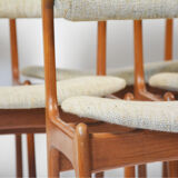 Set of six Erik Buch chairs Model 49