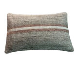 Vintage turkish kilim cushion cover, 30 x 50 cm