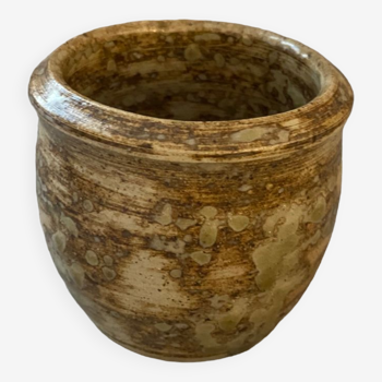 80s stoneware pot