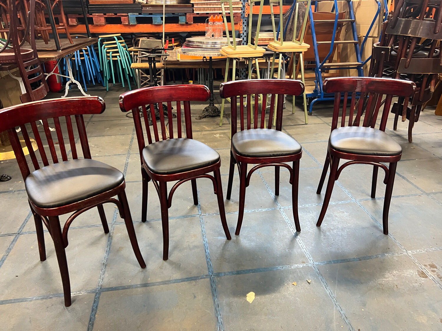 Set of 4 bistro chairs